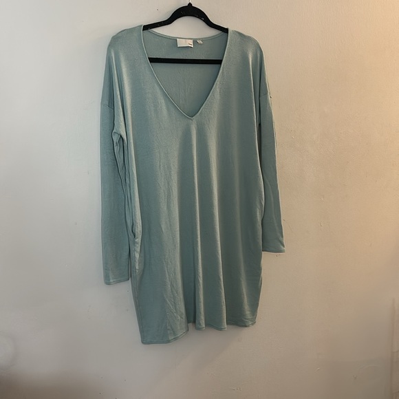 WILFRED TEAL GAIL LONG SLEEVE DRESS - Picture 7 of 10